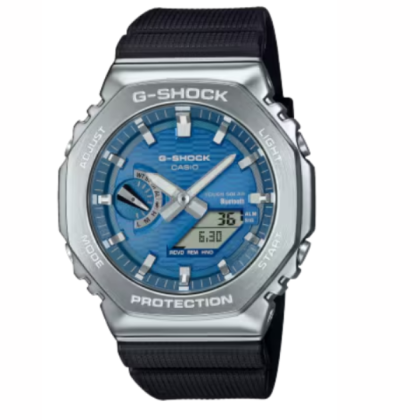 Casio G-Shock GBM-2100A-2BDR Blue Dial Analog-Digital 2 ATM Men Watch